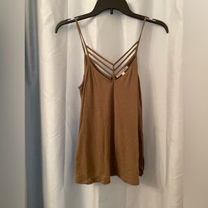 Express Olive tank top XS